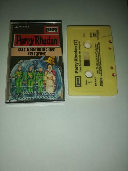 Perry Rhodan Folge 7 Das Geheimnis der Zeitgruft Gelb 516306.4 Europa