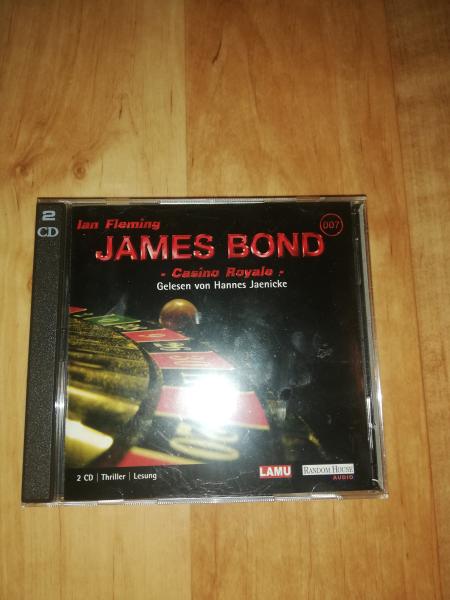 James Bond Casino Royale Gelesen von Hannes Jaenicke Doppel CD Random House 3-89830-934-7 Edel