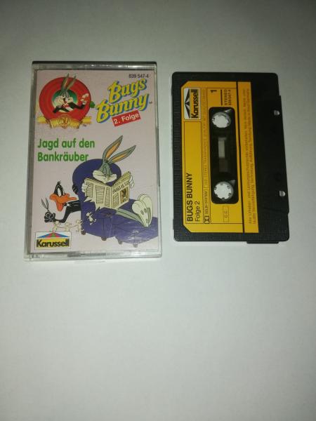 Bugs Bunny Folge 2 Jagd auf den Bankräuber Schwarz mit Gelben Aufkleber 839547-4 Karussell(Sessel-Cover)