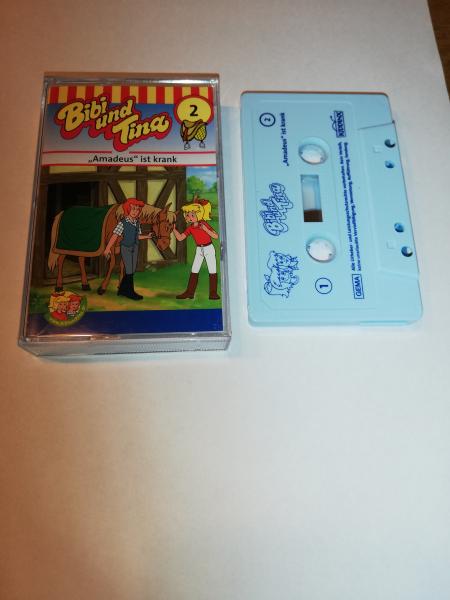 Bibi und Tina Folge 2 "Amadeus" ist krank Weiß mit Blauen Druck 4.27102 Kiddinx