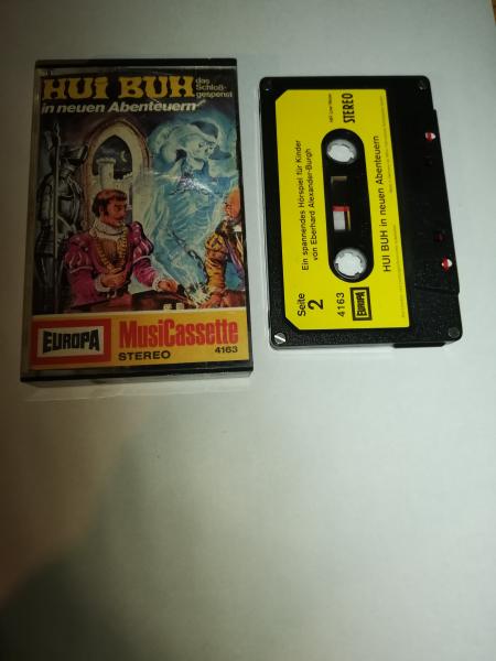 Hui Buh Folge 2 in neuen Abenteuern 4-fach Silber geschraubt Schwarz mit Gelben Aufkleber 4163 Europa