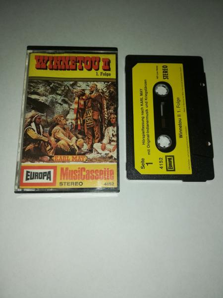 Winnetou 2 Folge 1 Schwarz mit Gelben Aufkleber 4152 Europa
