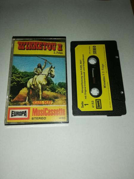 Winnetou 2 Folge 2 Schwarz mit Gelben Aufkleber 4153 Europa