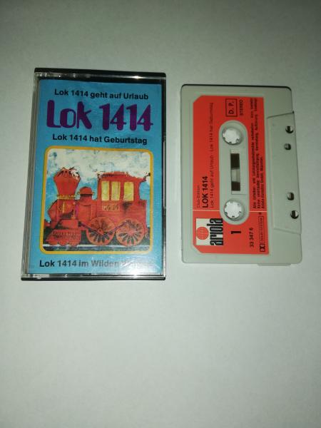 Lok 1414 hat Geburtstag Grau mit Roten Aufkleber 33347 6 Ariola Club Edition