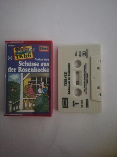 TKKG Folge 53 Schüsse aus der Rosenhecke Grau mit Schwarzen Druck 515856.7 Europa