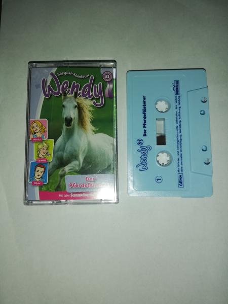 Wendy Folge 51 Der Pferdeflüsterer Weiß mit Blauen Druck 4.27351 Kiddinx