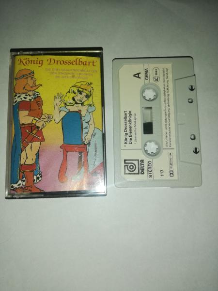 König Drosselbart Grau mit Weißen Aufkleber 39117 Delta