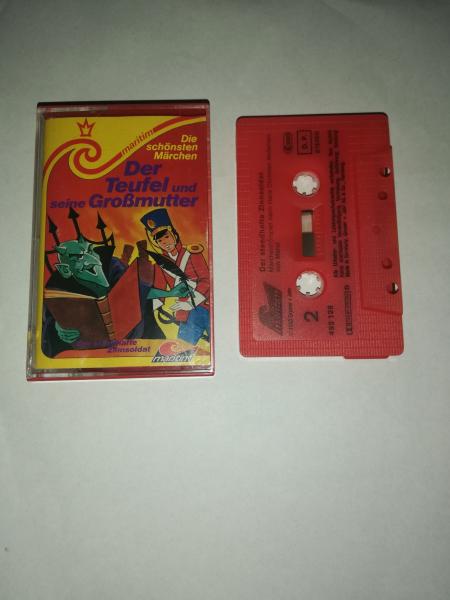 Der Teufel und seine Großmutter Rot mit Schwarzen Druck 495128-211 Maritim