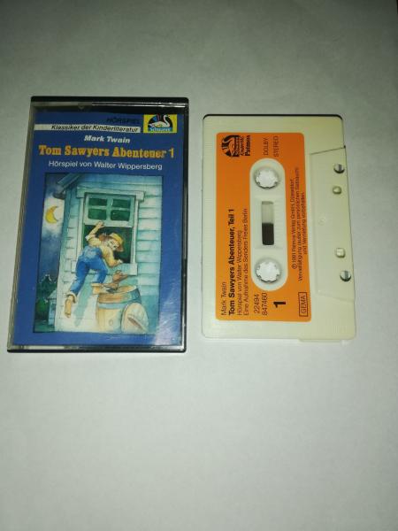 Tom Sawyers Abenteuer 1 Weiß mit Orangen Aufkleber 22494847460 Schwanni Patmos(Innencover minimal beschrieben)