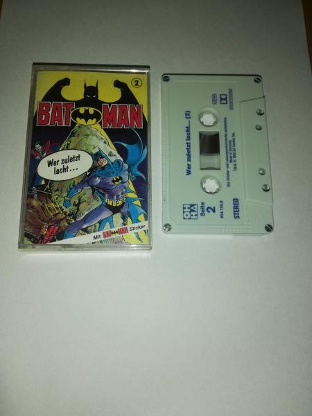 Batman Folge 2 Wer zuletzt lacht 4-fach Silber geschraubt Weiß mit Blauen Druck 495695-215/614118.8 OHHA