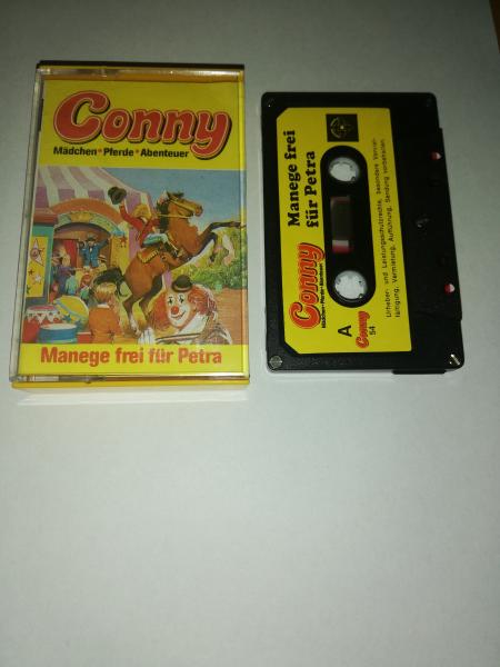 Conny Manege frei für Petra 5-fach Silber geschraubt Schwarz mit Gelben Aufkleber C54 Tonstudio Braun