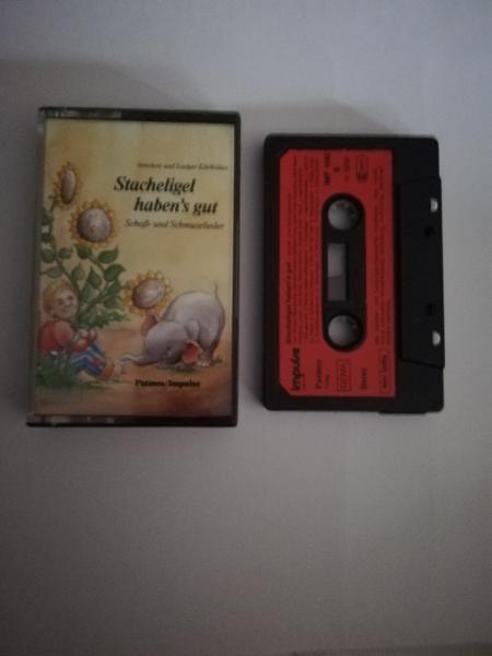 Stacheligel haben`s gut Schoß-und Schmuselieder Schwarz mit Roten Aufkleber IMP 1040 Impulse 023003 Patmos