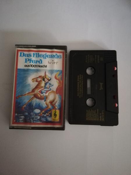 Das fliegende Pferd aus 1001 Nacht Schwarz mit Goldenen Druck SU C374 Starlet(Frontcover beschrieben)