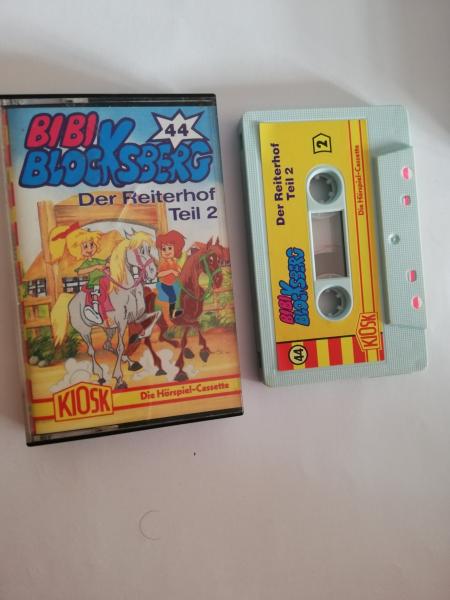 Bibi Blocksberg Folge 44 Der Reiterhof Teil 2 Weiß mit Gelben Aufkleber 4.27644 Kiosk(Innencover leicht beschrieben)