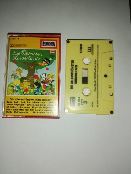 Die allerschönsten Kinderlieder 5-fach Silber geschraubt Gelb 515017.5 Europa