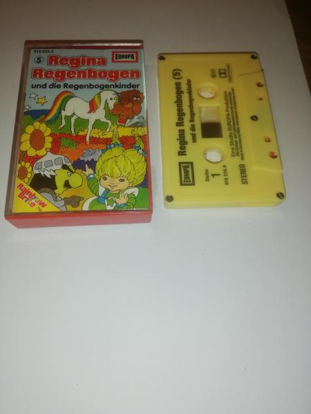 Regina Regenbogen Folge 5 und die Regenbogenkinder 5-fach Silber geschraubt Gelb 515235.6 Europa(Innencover minimal beschrieben)