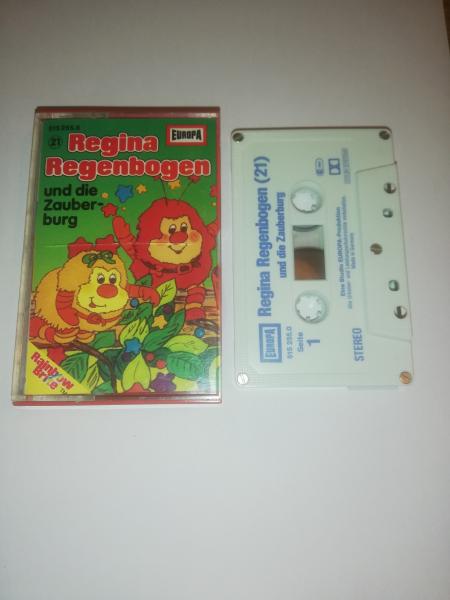 Regina Regenbogen Folge 21 und die Zauberburg 5-fach Silber geschraubt Weiß Blau 515255.0 Europa(Innencover leicht beschrieben)