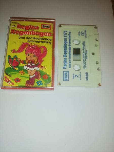 Regina Regenbogen Folge 17 und der leuchtende Schmetterling 5-fach Silber geschraubt Weiß Blau 515247.0 Europa(Innencover leicht beschrieben)