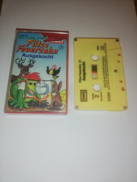 Flitze Feuerzahn Folge 7 Ausgekocht 5-fach Silber geschraubt Gelb 515 507.0 Europa (Cover mit Abriß oben rechts)