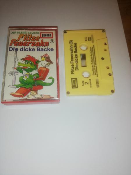 Flitze Feuerzahn Folge 3 Die dicke Backe Gelb 5-fach Silber geschraubt Gelb 515 503.7 Europa Weißes Cover (Innencover beschrieben)