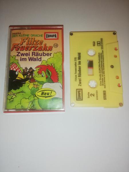 Flitze Feuerzahn Folge 13 Zwei Räuber im Wald 5-fach Silber geschraubt Gelb 515513.4 Europa (Innencover beschrieben)