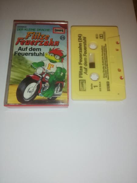 Flitze Feuerzahn Folge 24 Auf dem Feuerstuhl Gelb 515524.0 Europa (Cover mit Abris oben links)