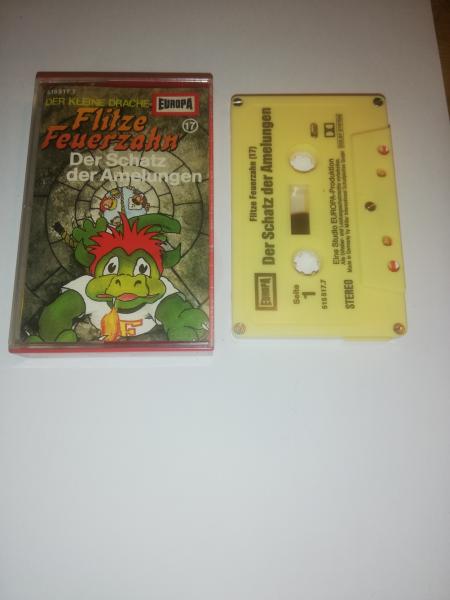 Flitze Feuerzahn Folge 17 Der Schatz der Amelungen 5-fach Silber geschraubt Gelb 515517.7 Europa (Innencover beschrieben)
