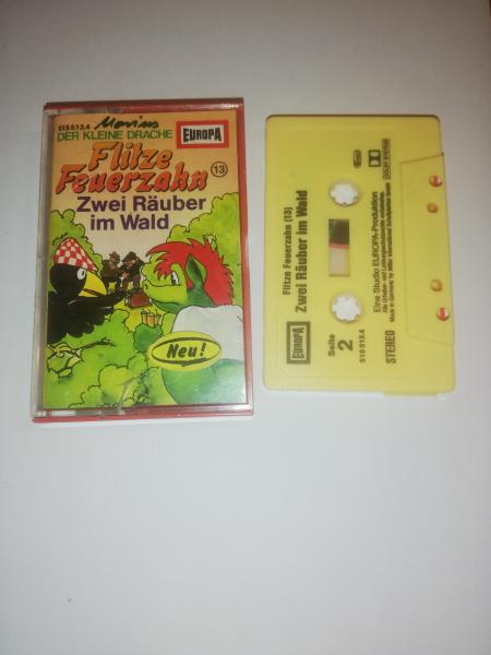 Flitze Feuerzahn Folge 13 Zwei Räuber im Wald Gelb 515513.4 Europa (Frontcover beschrieben)