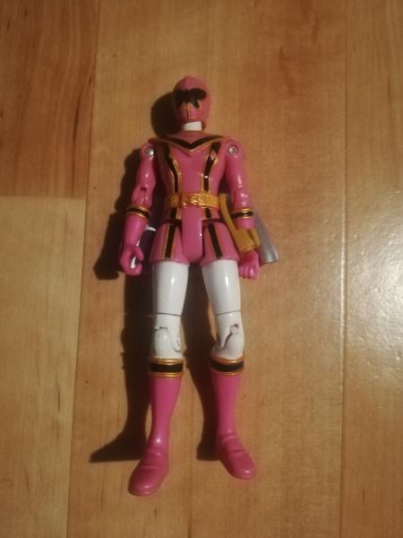 Power Rangers Mystic Force Pink ohne Waffen 14cm 2005 Bandai
