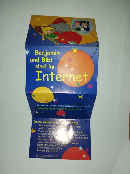 Benjamin und Bibi sind im Internet Flyer Kiddinx