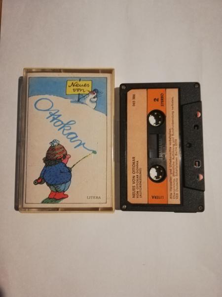 Neues von Ottokar 4-fach Silber geschraubt Schwarz mit Orangen-Rosa Aufkleber 065386 Litera