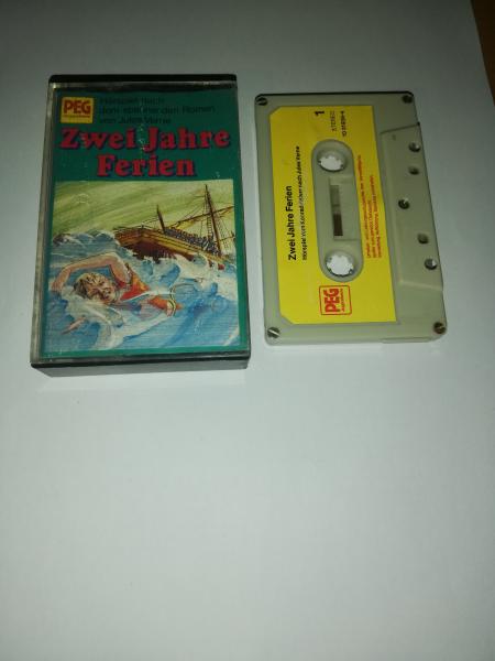 Zwei Jahre Ferien 5-fach Silber geschraubt Grau mit Gelben Aufkleber 1031936-4 PEG