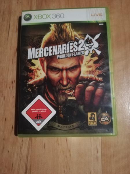 Mercenaries 2 World in Flames XBOX 360 mit Anleitung PAL USK ab 18 Jahren