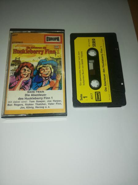 Die Abenteuer des Huckleberry Finn 1 Schwarz mit Gelben Aufkleber 4217 Europa(Innencover minimal beschrieben)