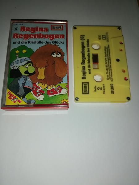 Regina Regenbogen Folge 6 und die Kristalle des Glücks 5-fach Silber geschraubt Gelb 515236.4 Europa(Innencover beklebt)