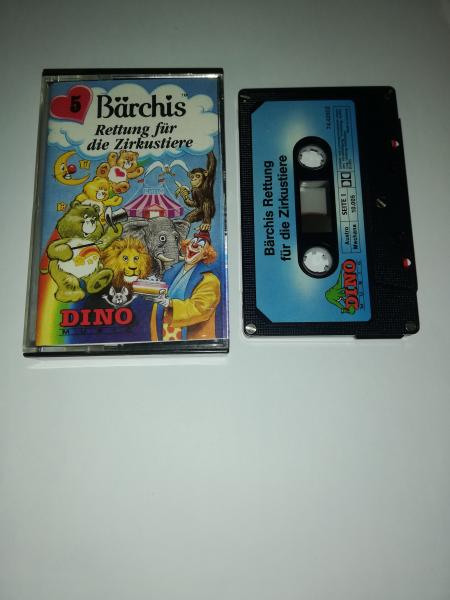 Bärchis Folge 5 Rettung für die Zirkustiere 5-fach Silber geschraubt Blau mit Blauen Aufkleber H 10.005 Dino(Innencover bemalt)