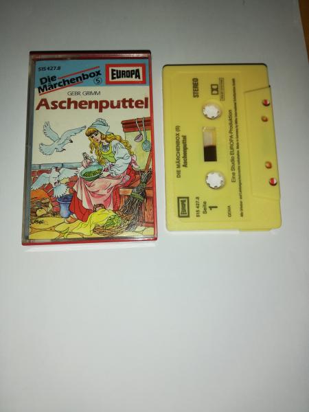 Die Märchenbox Folge 5 Aschenputtel/Schneeweißchen und Rosenrot Gelb 515427.8 Europa(Innencover leicht beschrieben)