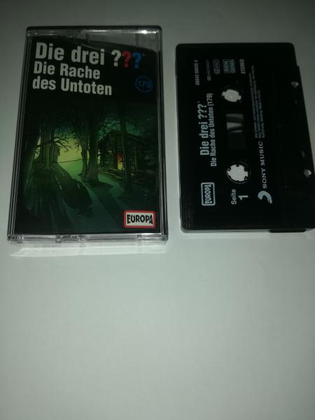 Die Drei Fragezeichen Folge 179 Die Rachen der Untoten Schwarz mit Weißen Druck 8884300938 4 Europa