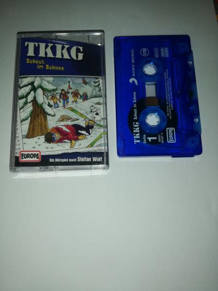 TKKG Folge 170 Schock im Schnee Blau mit Weißen Druck 88697684274 4 Comic Cover Europa