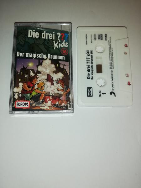 Die Drei Fragezeichen Kids Folge 16 Der magische Brunnen Weiß mit Schwarzen Druck 88697554164 Europa