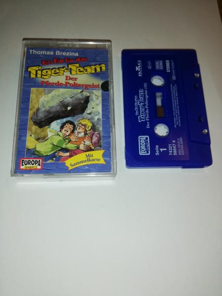 Tiger-Team Folge 13 Der Pferde-Poltergeist Mattblau 7432158047.4 Europa