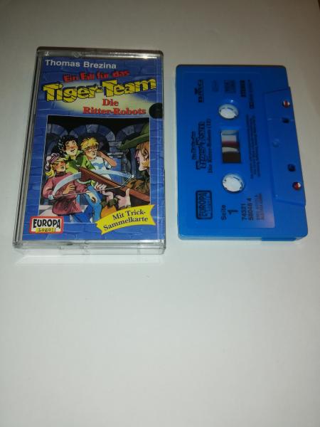 Tiger-Team Folge 12 Die Ritter-Robots Blau mit Schwarzen Druck 7432158046.4 Europa