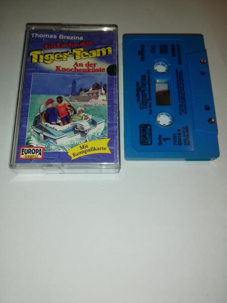 Tiger-Team Folge 9 An der Knochenküste Blau mit Schwarzen Druck 7432155419.4 Europa