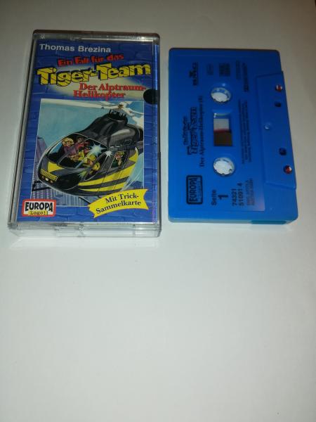 Tiger-Team Folge 8 Der Alptraum-Helikopter Blau mit Schwarzen Druck 7432151091.4 Europa