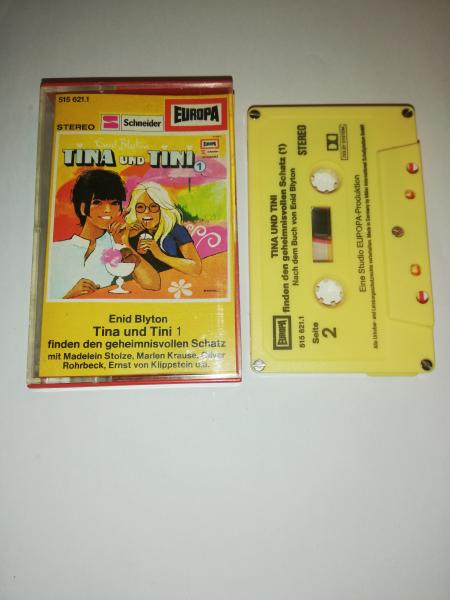 Tina und Tini Folge 1 finden den geheimnisvollen Schatz 5-fach Silber geschraubt Gelb 515621.1 Europa