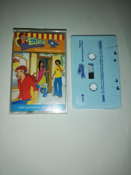 Elea Eluanda Folge 10 Überraschung aus Indien Weiß mit Blauen Druck 4.28110 Kiddinx