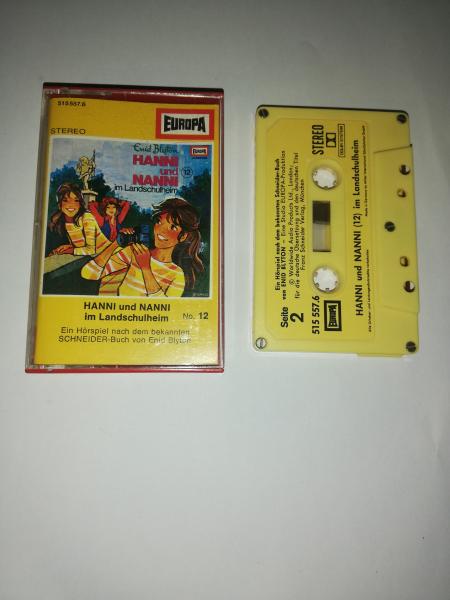 Hanni und Nanni Folge 12 im Landschulheim 5-fach Silber geschraubt Gelb mit Gelben Aufkleber 515557.6 Europa
