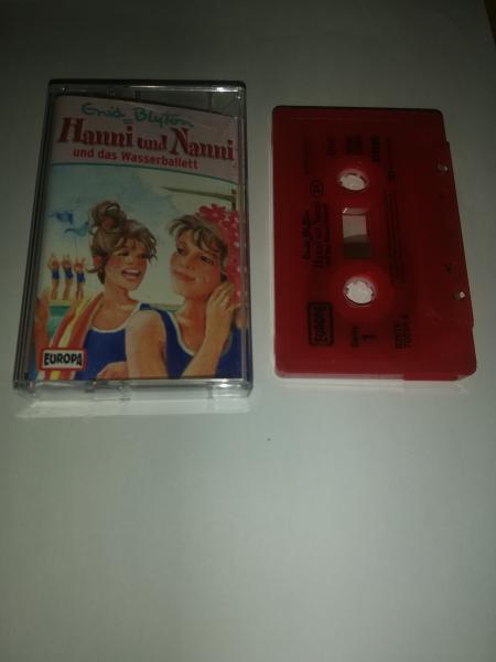 Hanni und Nanni Folge 24 und das Wasserballett Rot mit Schwarzen Druck 8287670024 4 Europa