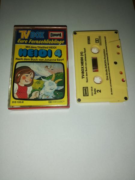 Heidi Folge 4 5-fach Silber geschraubt Gelb TV Box Eure Fernsehlieblinge Europa