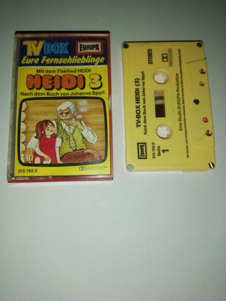 Heidi Folge 3 5-fach Silber geschraubt Gelb TV Box Eure Fernsehlieblinge 515152.0 Europa
